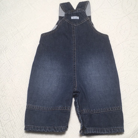 3-6m (4/$20) Lined Denim Overalls by Old Navy - Picture 12 of 16
